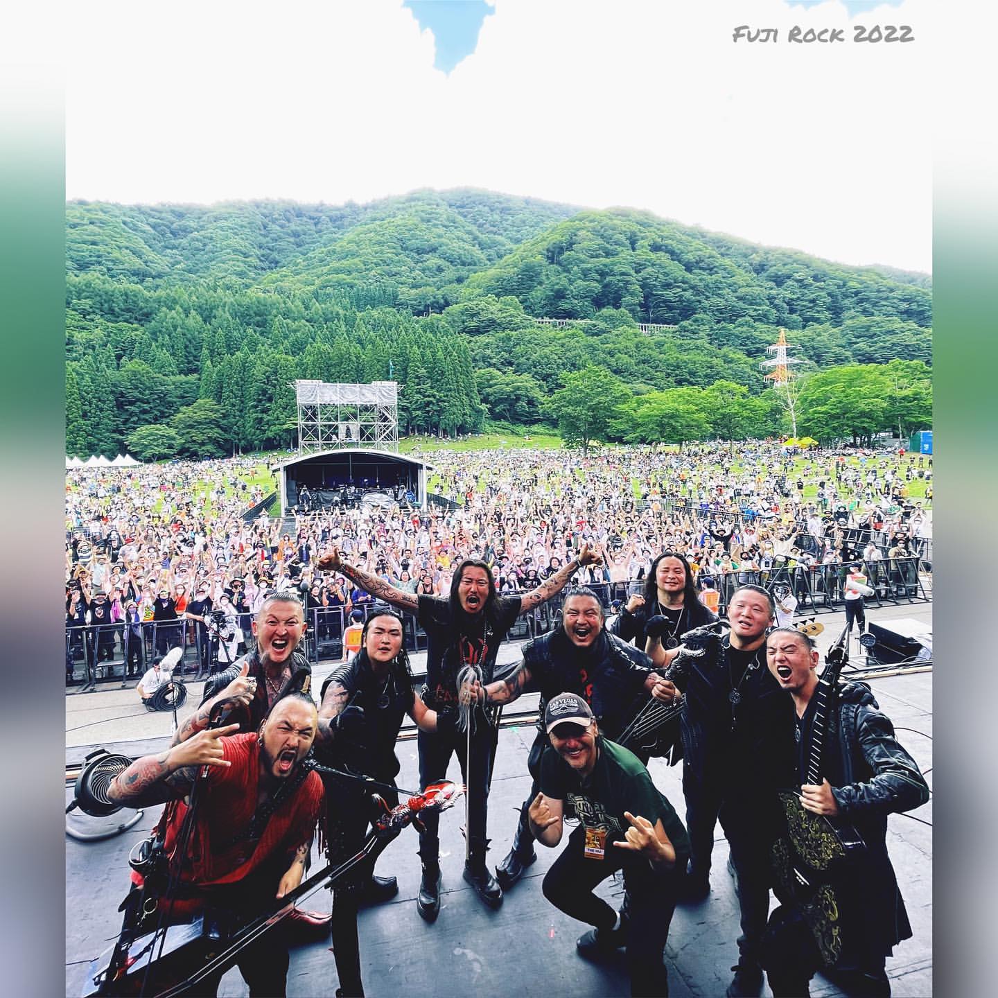 Throwback to July 29, 2022. We had an awesome day at the Fuji Rock