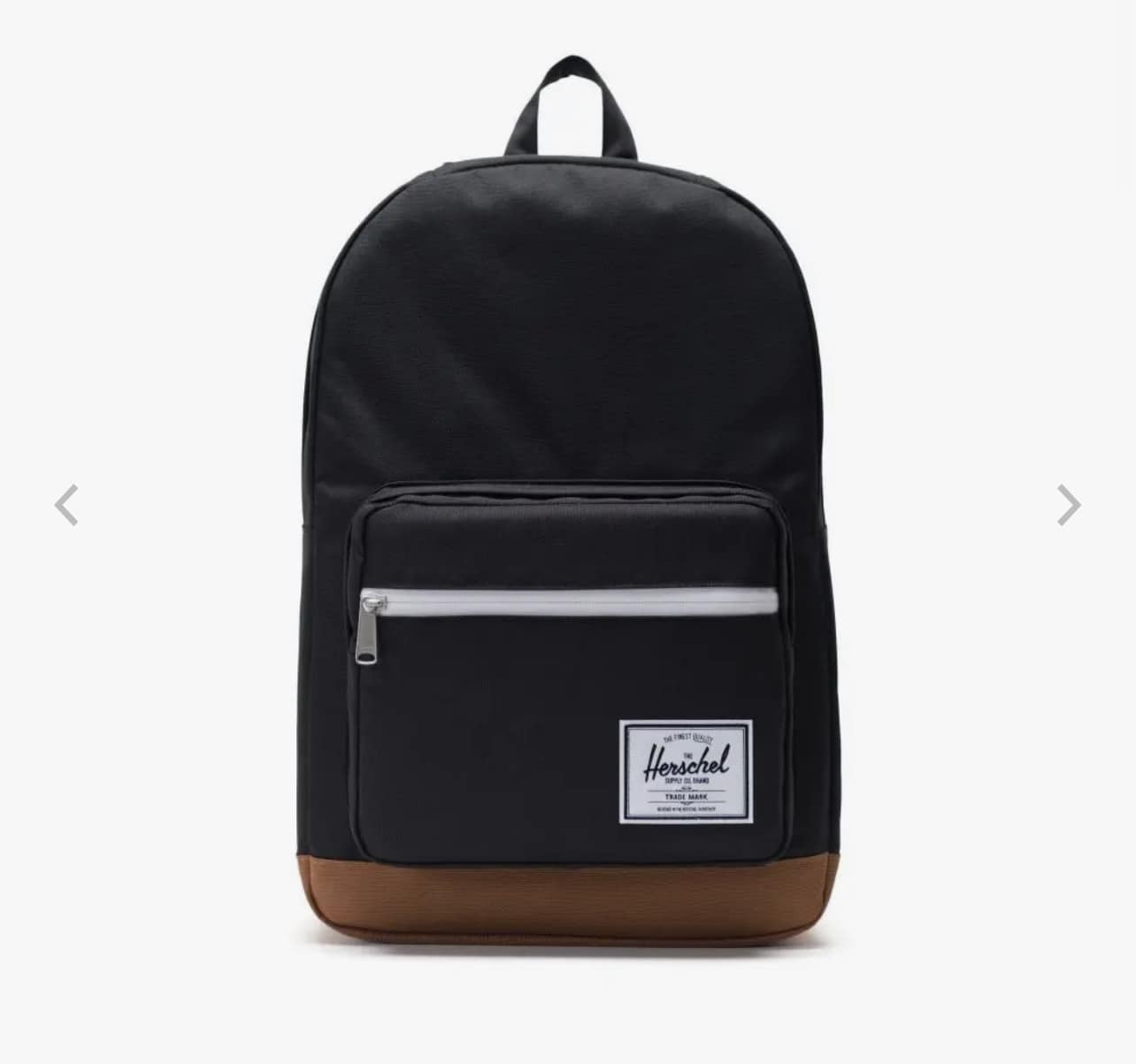 black herschel backpack photography Heritage Premium Classic There’s a water bottle pocket on the side Lost black Herschel backpack with