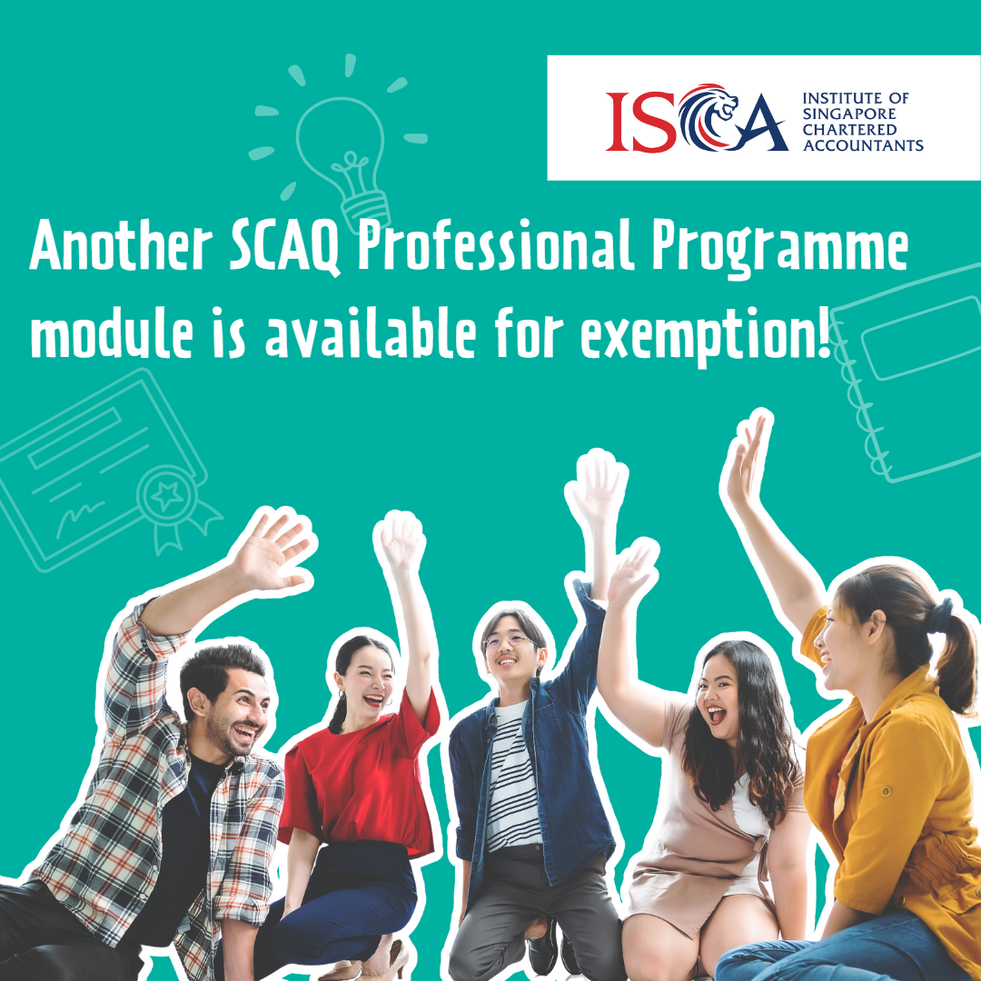 Institute of Singapore Chartered Accountants - ISCA - 𝐆𝐫𝐞𝐚𝐭 𝐍𝐞𝐰𝐬 ...
