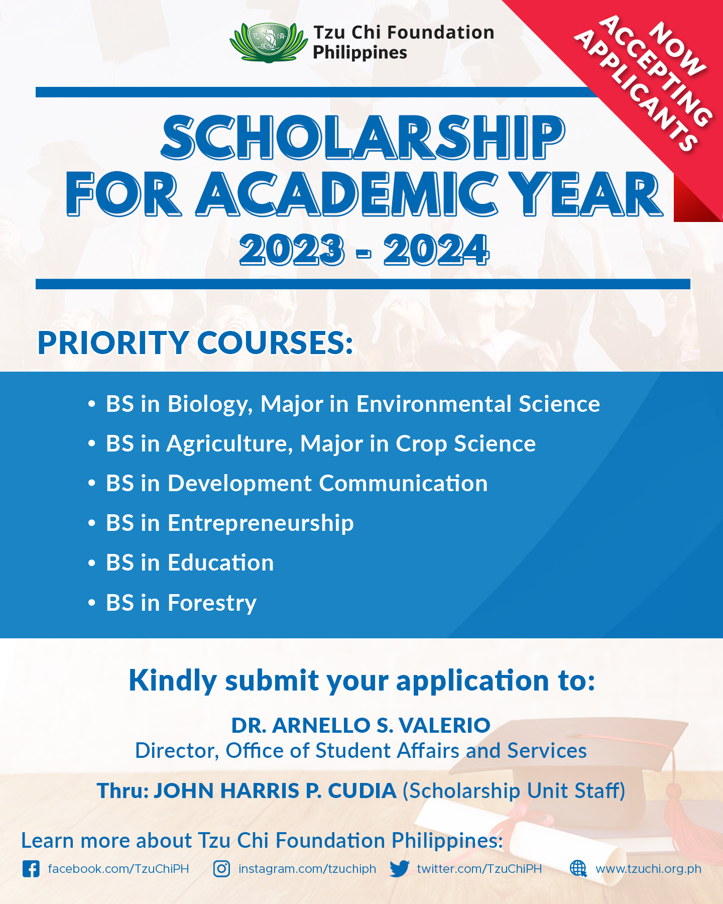 SCHOLARSHIP OPPORTUNITY!!! Do you... - PSAU Scholarship Unit