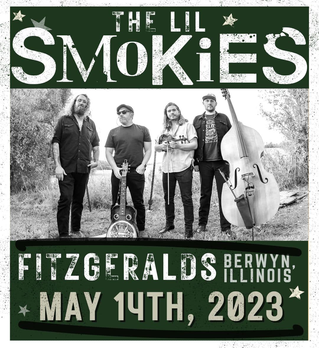 New show announcement! 📣 Cigarettes At Sunset are carving out a new sound  of their own, proudly calling it Possum Rock— a raw and soulful blend of  Americana, Indie, Appalachian Folk, and