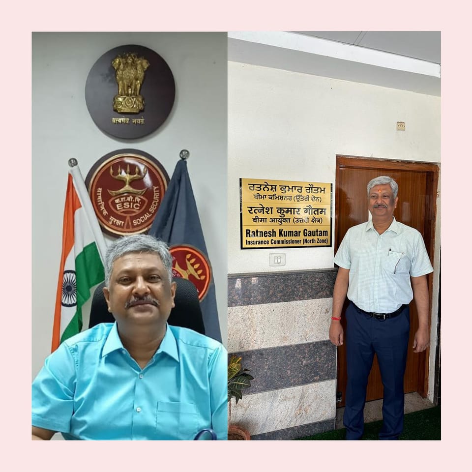 Shri Ratnesh Kumar Gautam assumed the charge of ‘Zonal Insurance ...