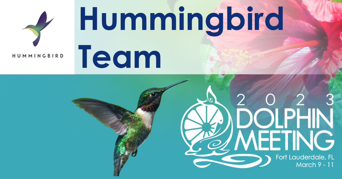 Dolphin - The Hummingbird Team presentation at the 2023 Dolphin Meeting ...