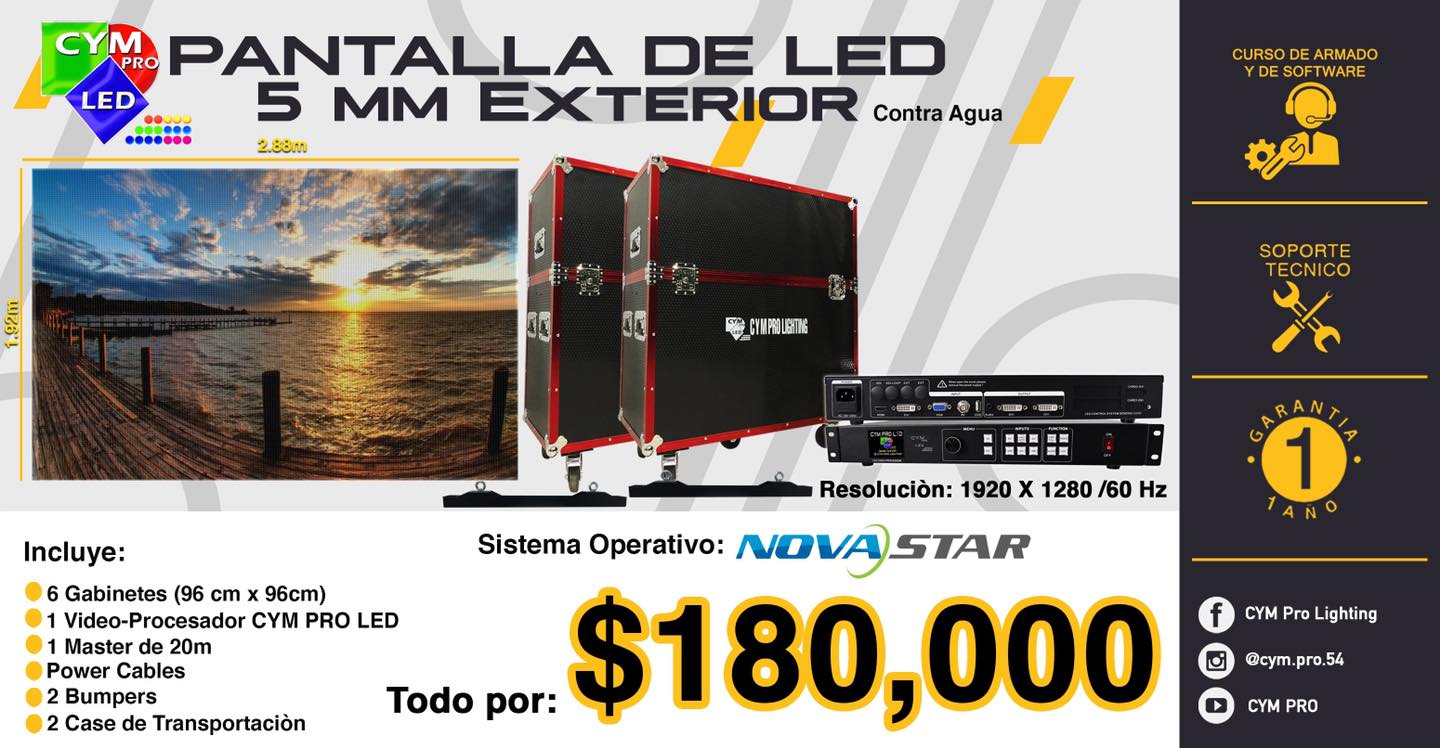 CYM PRO LED - ⚡️CONTAMOS CON PAQUETES DE PANTALLAS DE... | Facebook