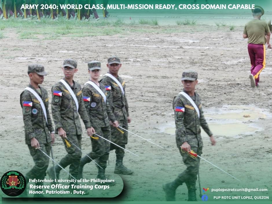 PUP ROTC Unit Lopez, Quezon... - PUP ROTC Unit Lopez, Quezon