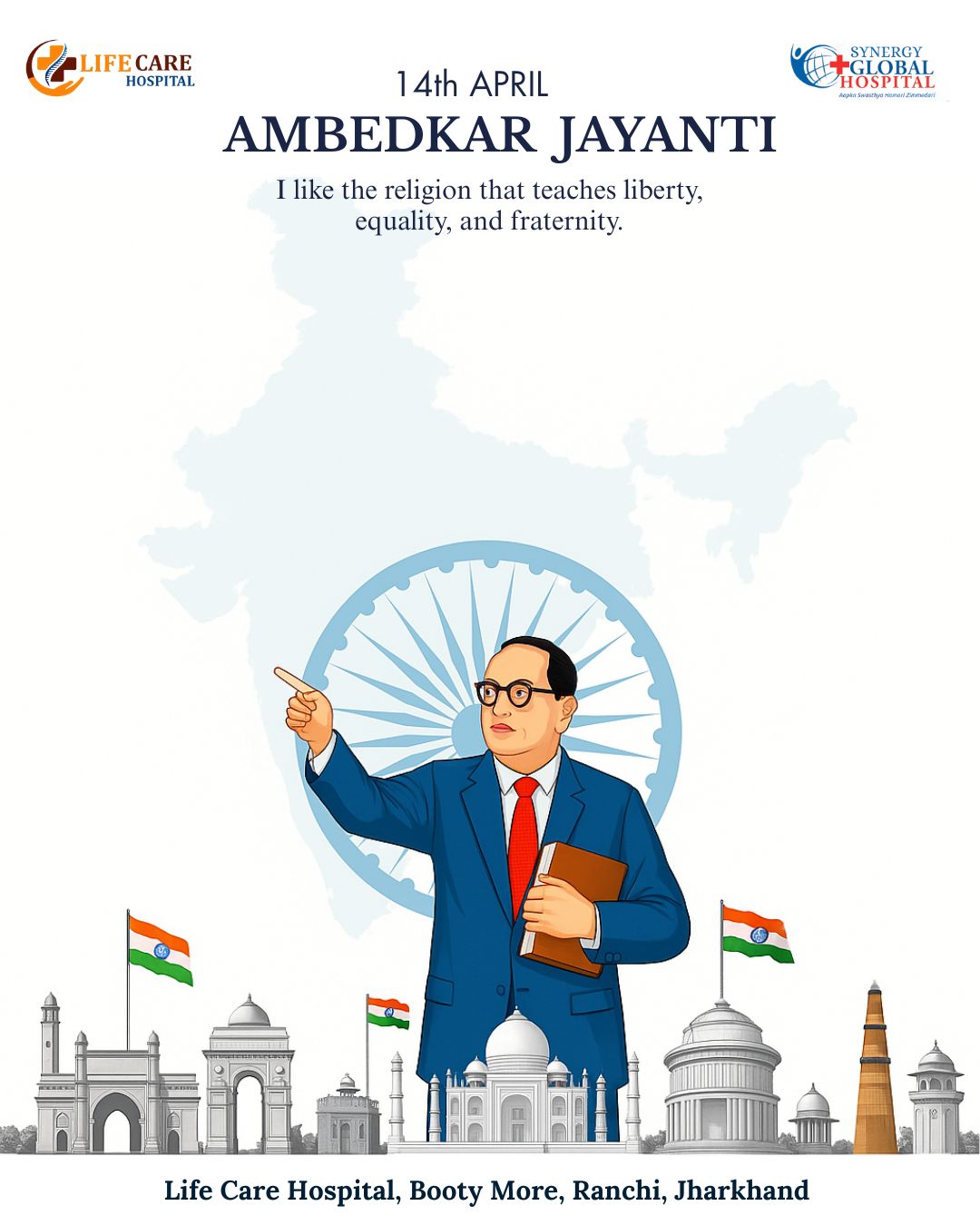 Dr. - Honoring the architect of modern India — Dr. B.R. Ambedkar 🙏 This ...