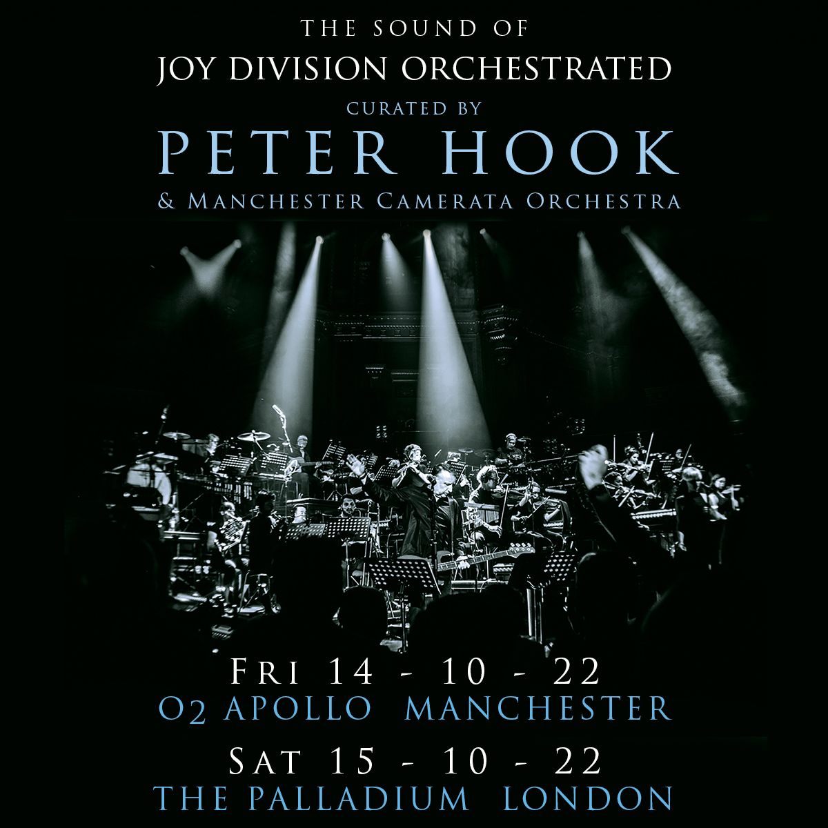 Joy Division performs at Manchester Apollo