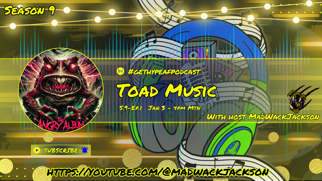 Music By Toad - We have a podcast at... - Jessy Mwj Jackson | Facebook