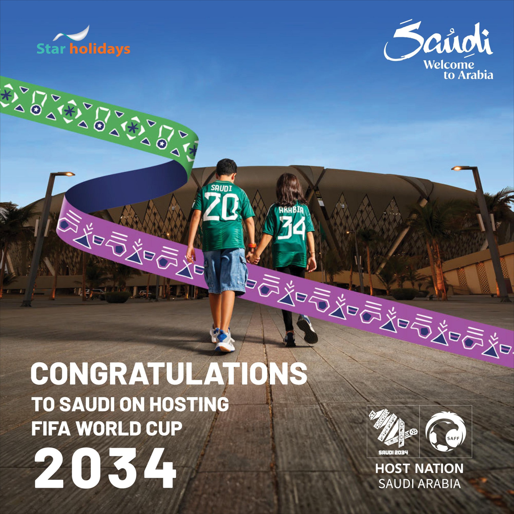 Star - Congratulations to Saudi Arabia for being officially announced ...