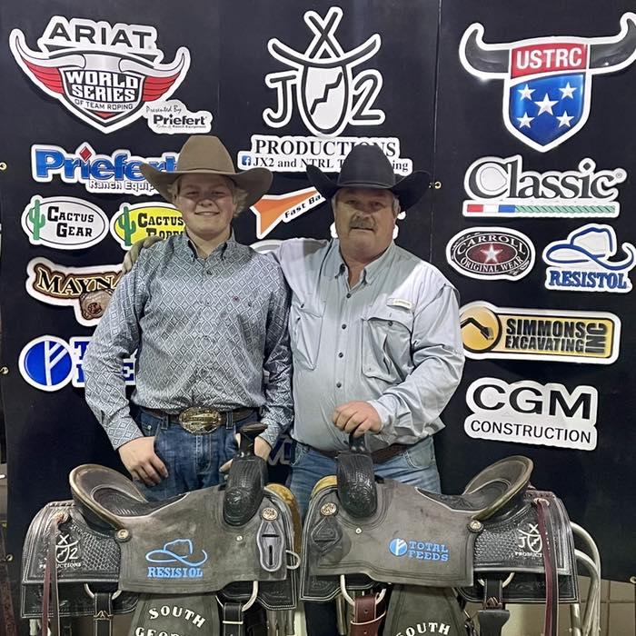 South Georgia Super Q #8.5... - JX2 and NTRL Team Roping