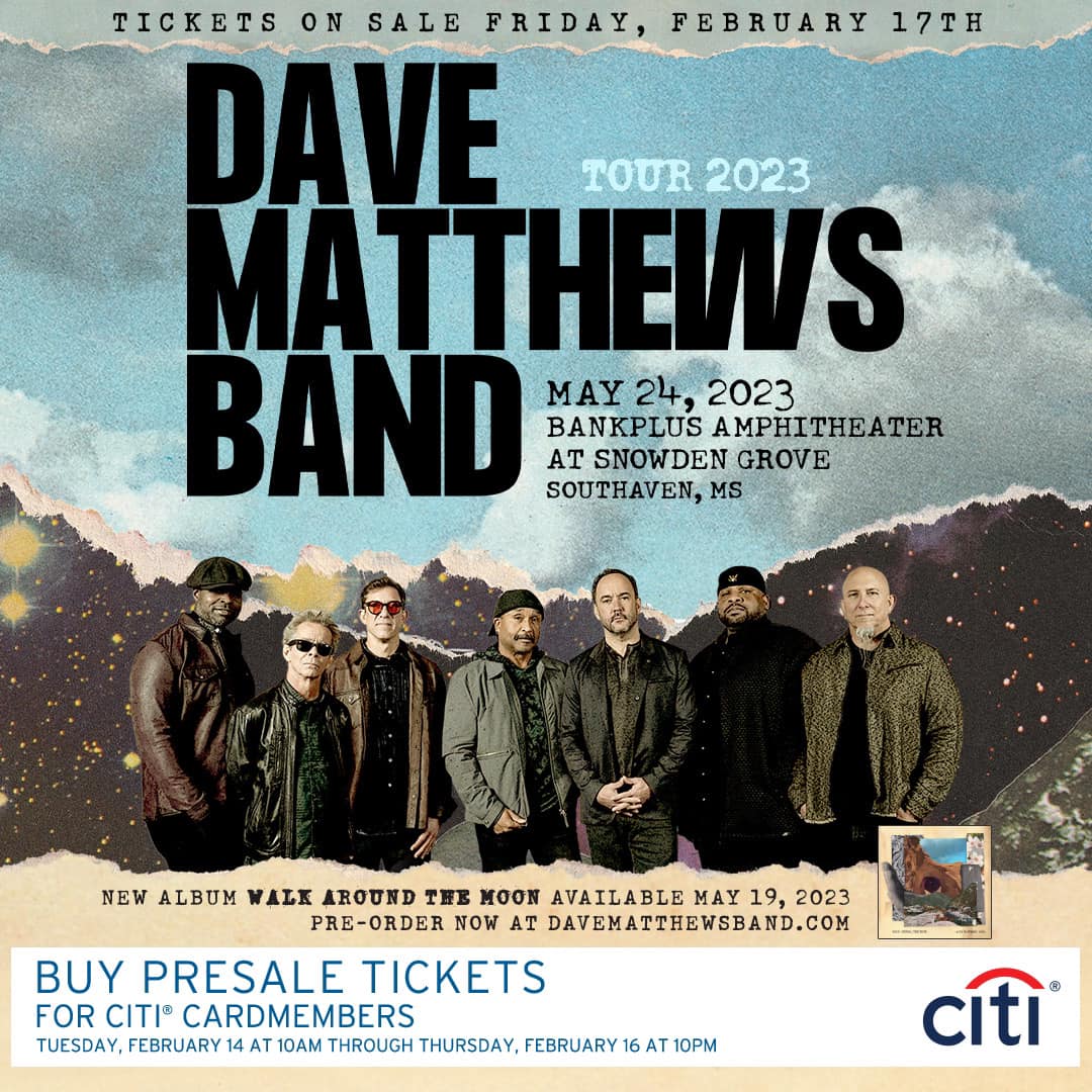 JUST ANNOUNCED: Dave Matthews Band is coming Yaamava Resort and