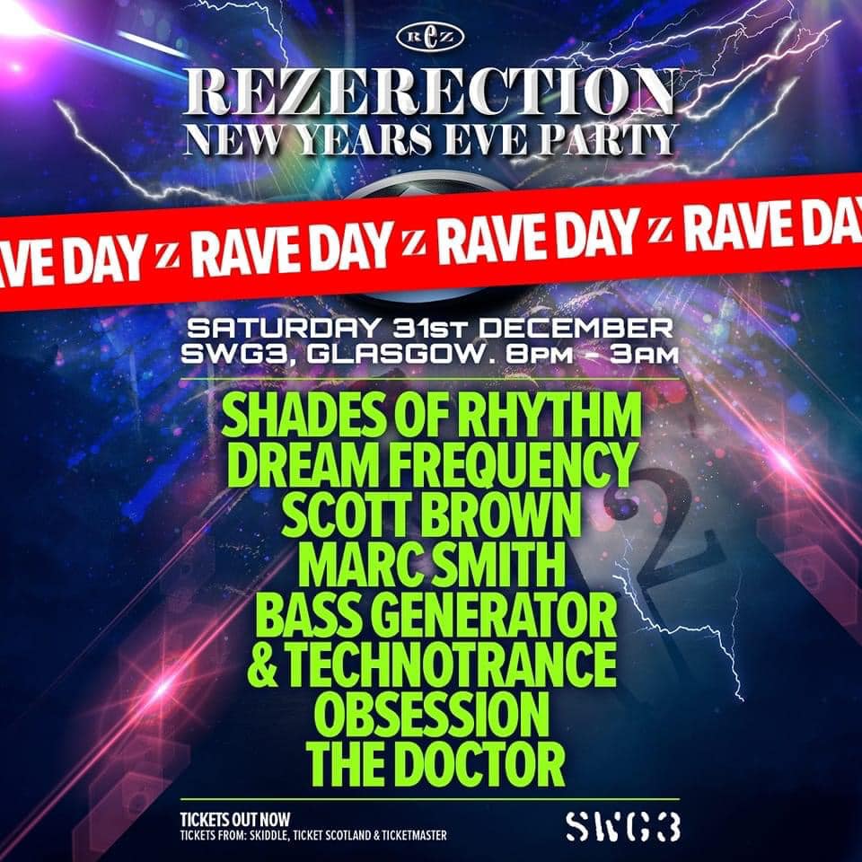 DJ Obsession - It’s only Rave day!!!! 2 belters tonight 🎉...