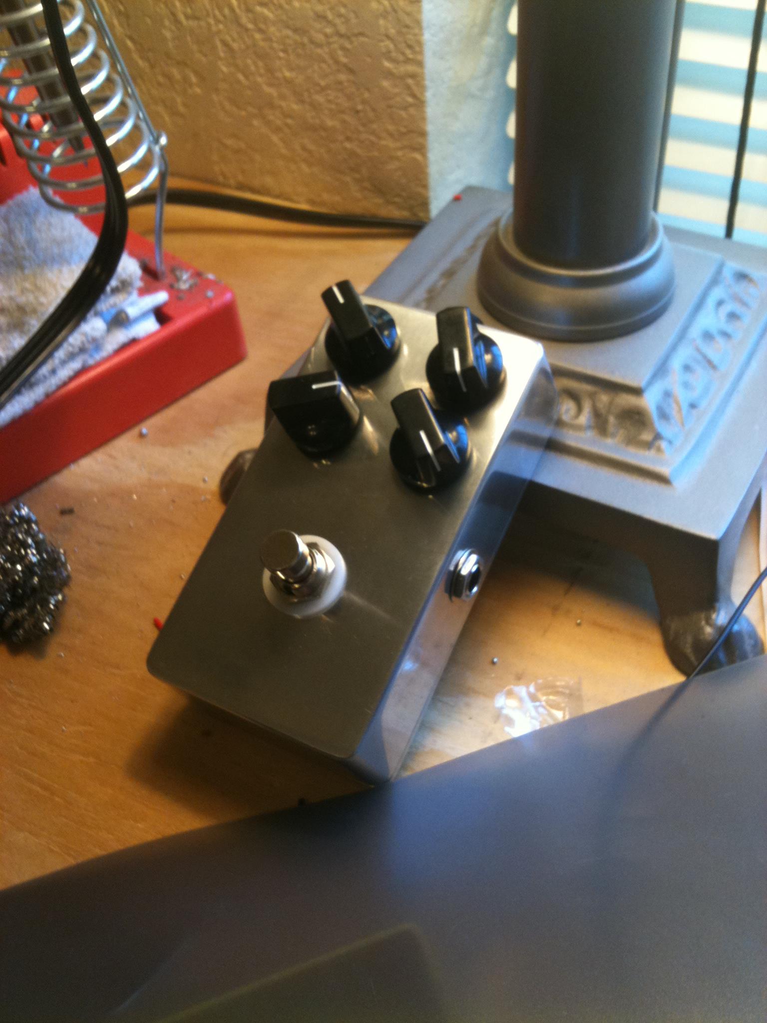 Built a Lovepedal Hermida Zendrive clone, alias Musikding 
