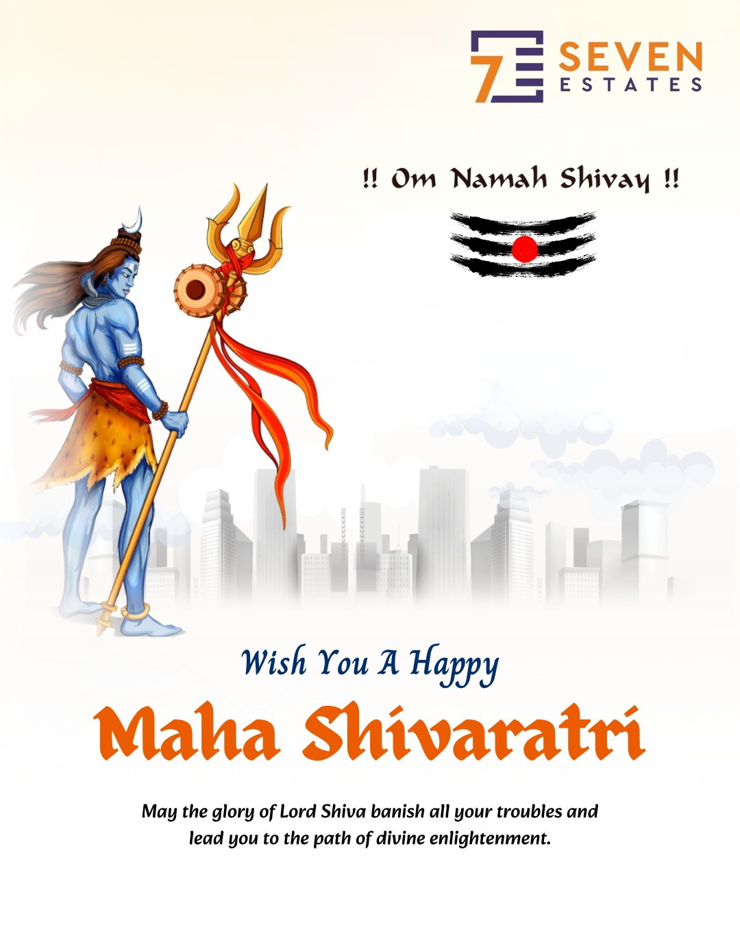 Seven - On this sacred night of Maha Shivratri, may Lord Shiva bless ...