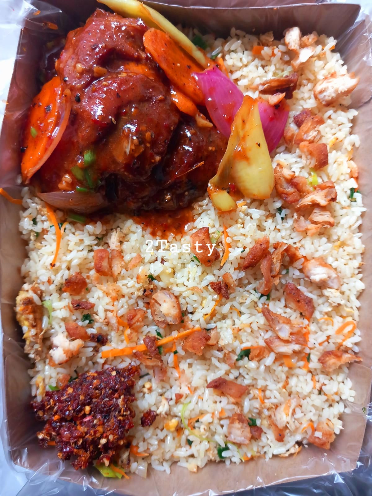 2 Tasty - KEERISAMBA CHICKEN FRIED RICE WITH DEVILLED... | Facebook