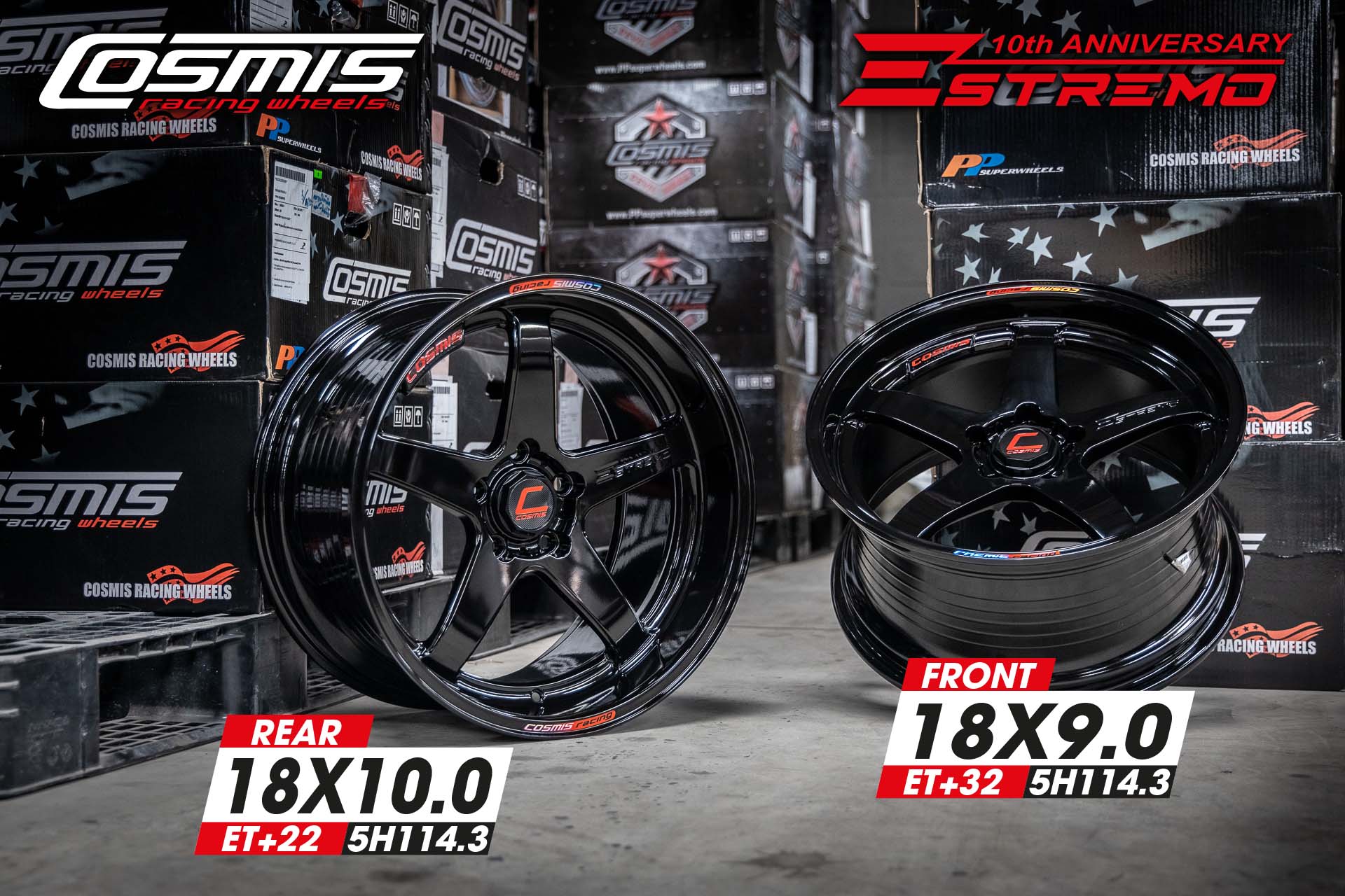 Cosmis Wheel - ESTREMO ล้อที่ผลิตด้วยกรรมวิธี Semi Forged... | Facebook