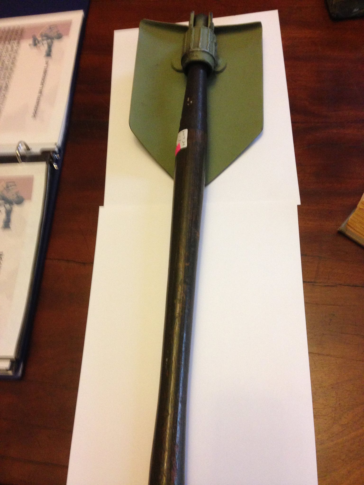 The M1943 E-Tool,... - Hendricks County Historical Museum
