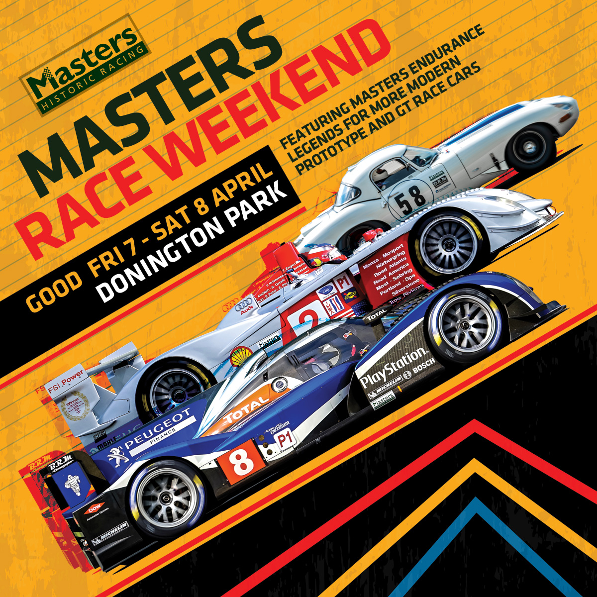 Donington Park - MASTERS HISTORIC RACING WEEKEND KICKS OFF...