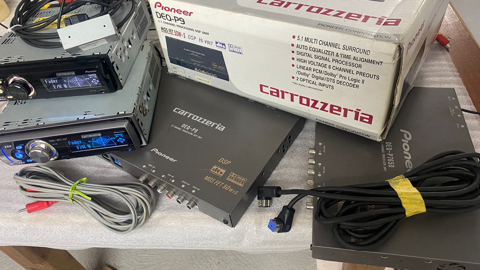 Pioneer Carrozzeria DEQ P9/ DEQ 7650: Digital 5.1-Channel Audio