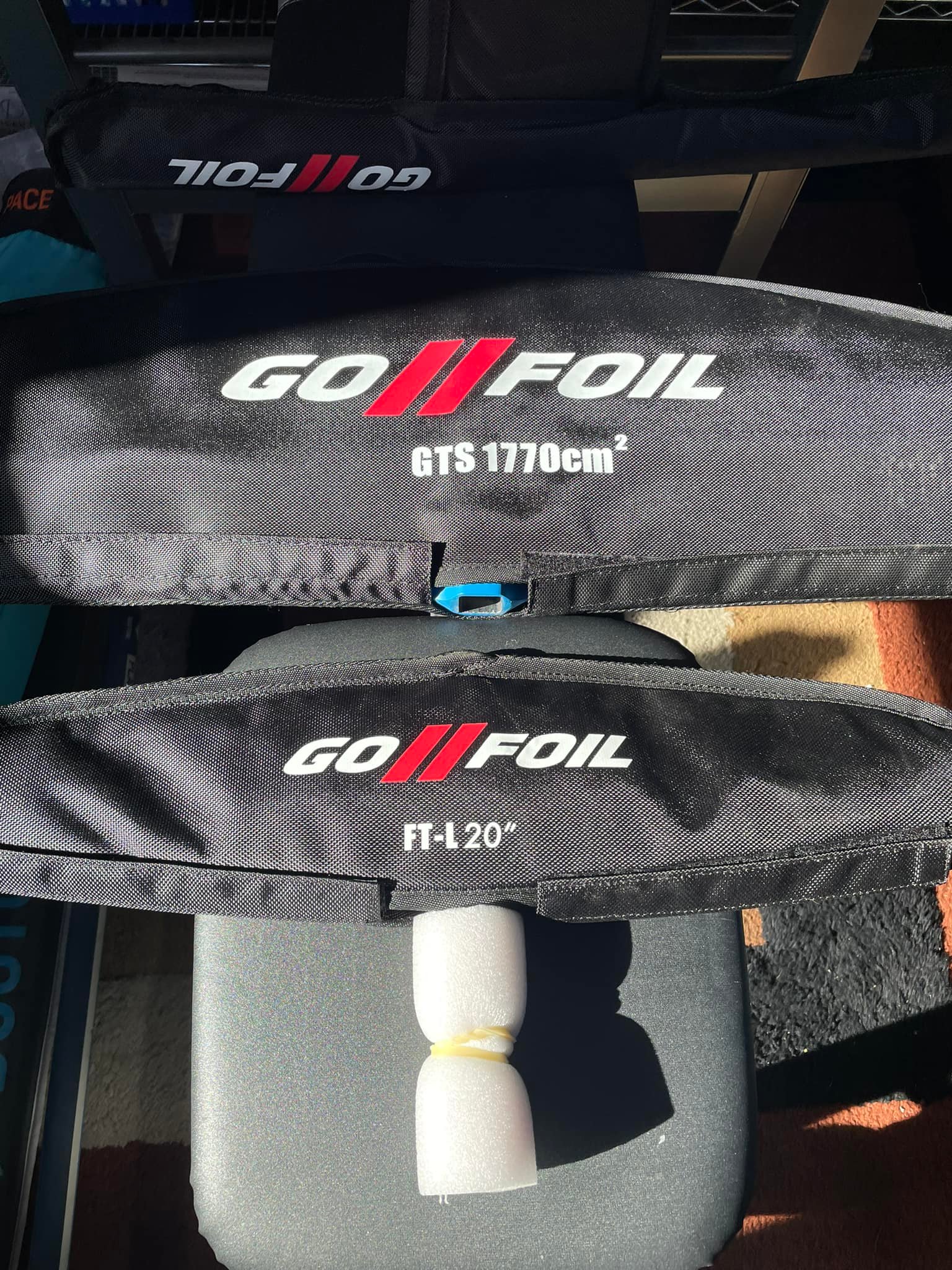 GoFoil hydrofoil package. Includes the following: Maliko 280 front 