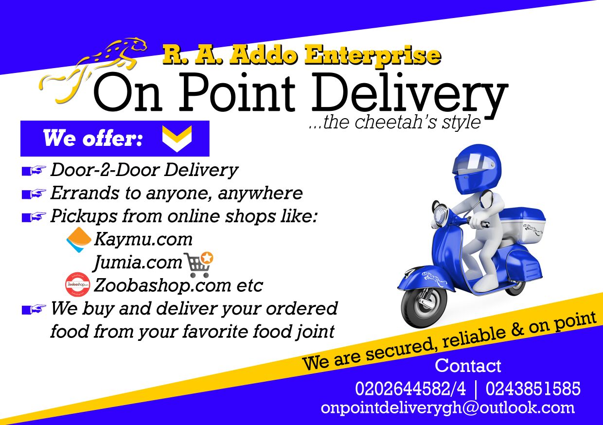 On POINT Delivery Service | Accra