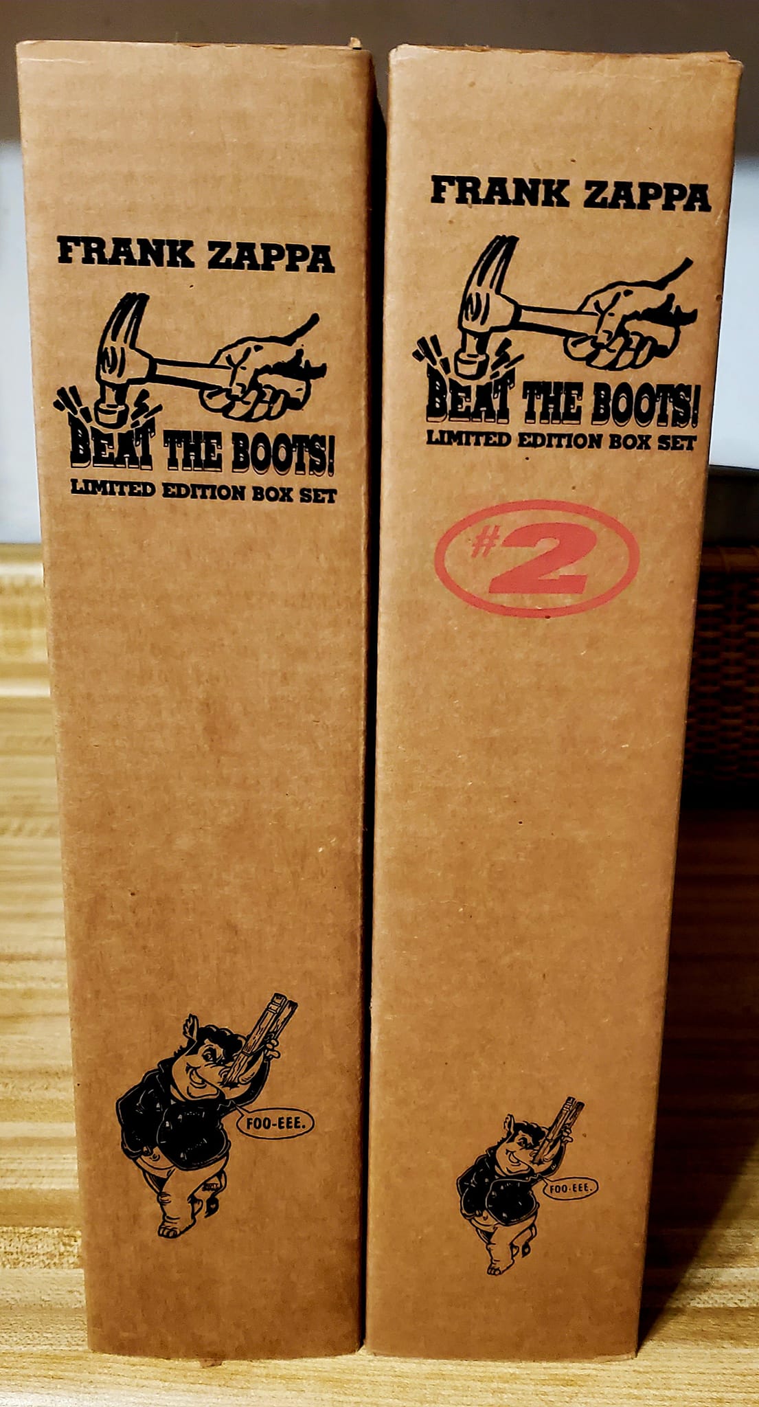 Finding rare Frank Zappa Beat the Boots box sets