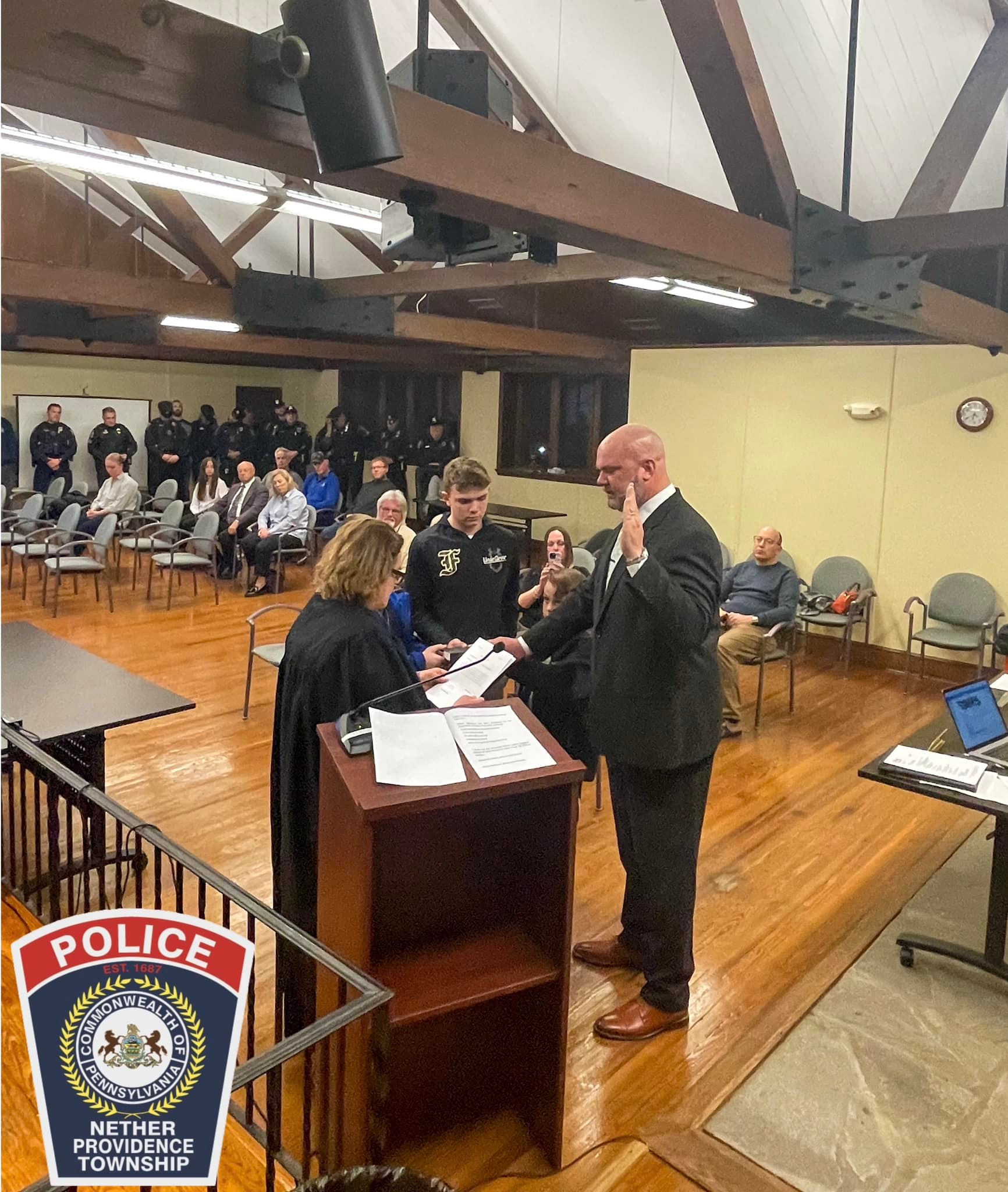 Chief David Splain proudly... - Nether Providence Police | Facebook