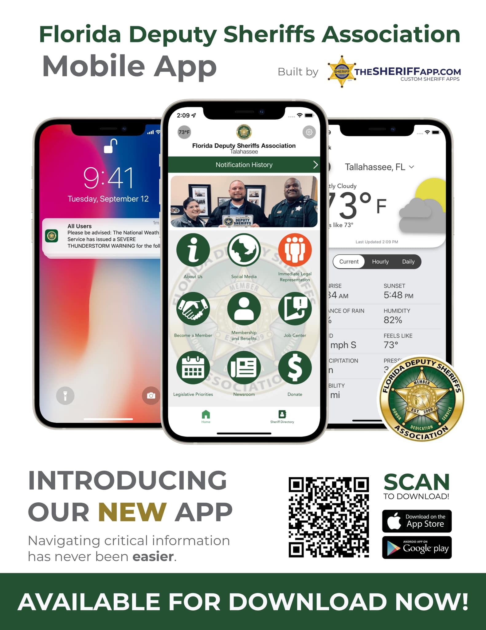 Florida Deputy Sheriffs Association - It’s here and with an updated QR ...