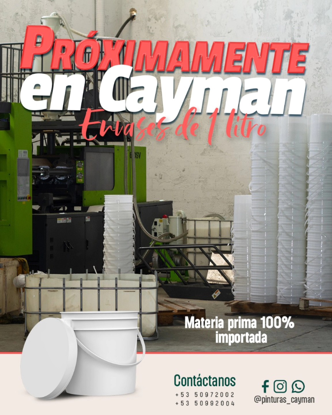 Pinturas Cayman - 🎉 ¡Gran lanzamiento en camino! Muy... | Facebook