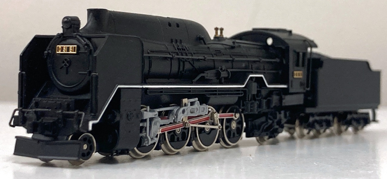 Japanese National Railways' D51 Mikado steam locomotives