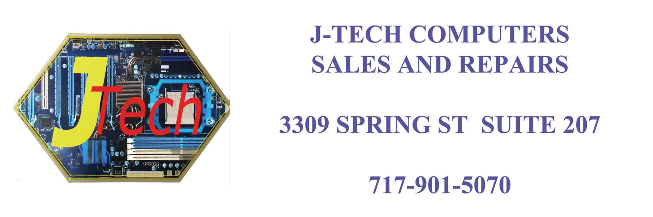 J-Tech Computers Sales and Repair | Harrisburg PA