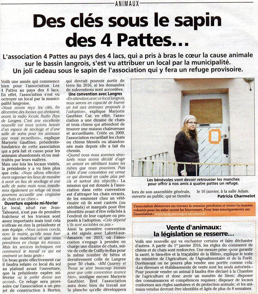 Les 4 Pattes Au Pays Des 4 Lacs
