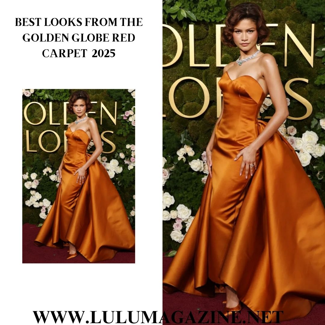 Golden Globe Awards 2025 red carpet fashion highlights
