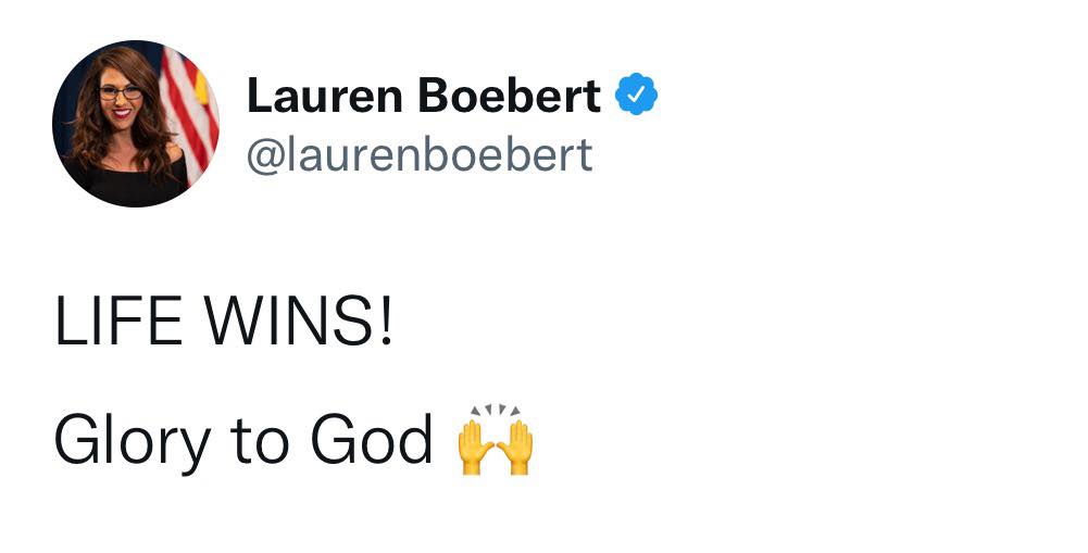 Lauren - Roe is dead. Children will live. History belongs to those who ...