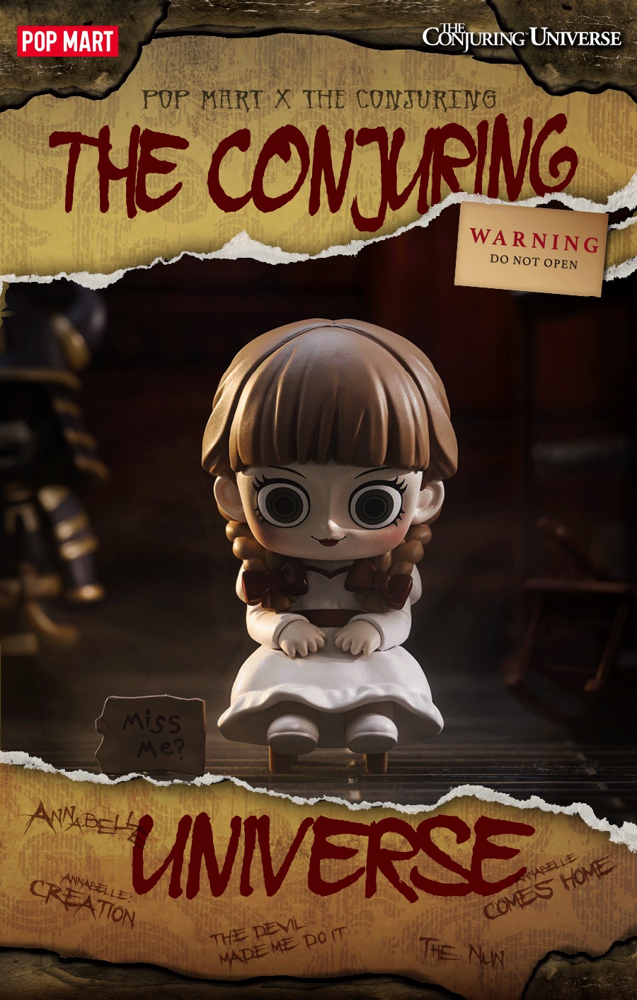 🔥POPMART X CONJURING! Pop Mart - The Conjuring Universe Series
