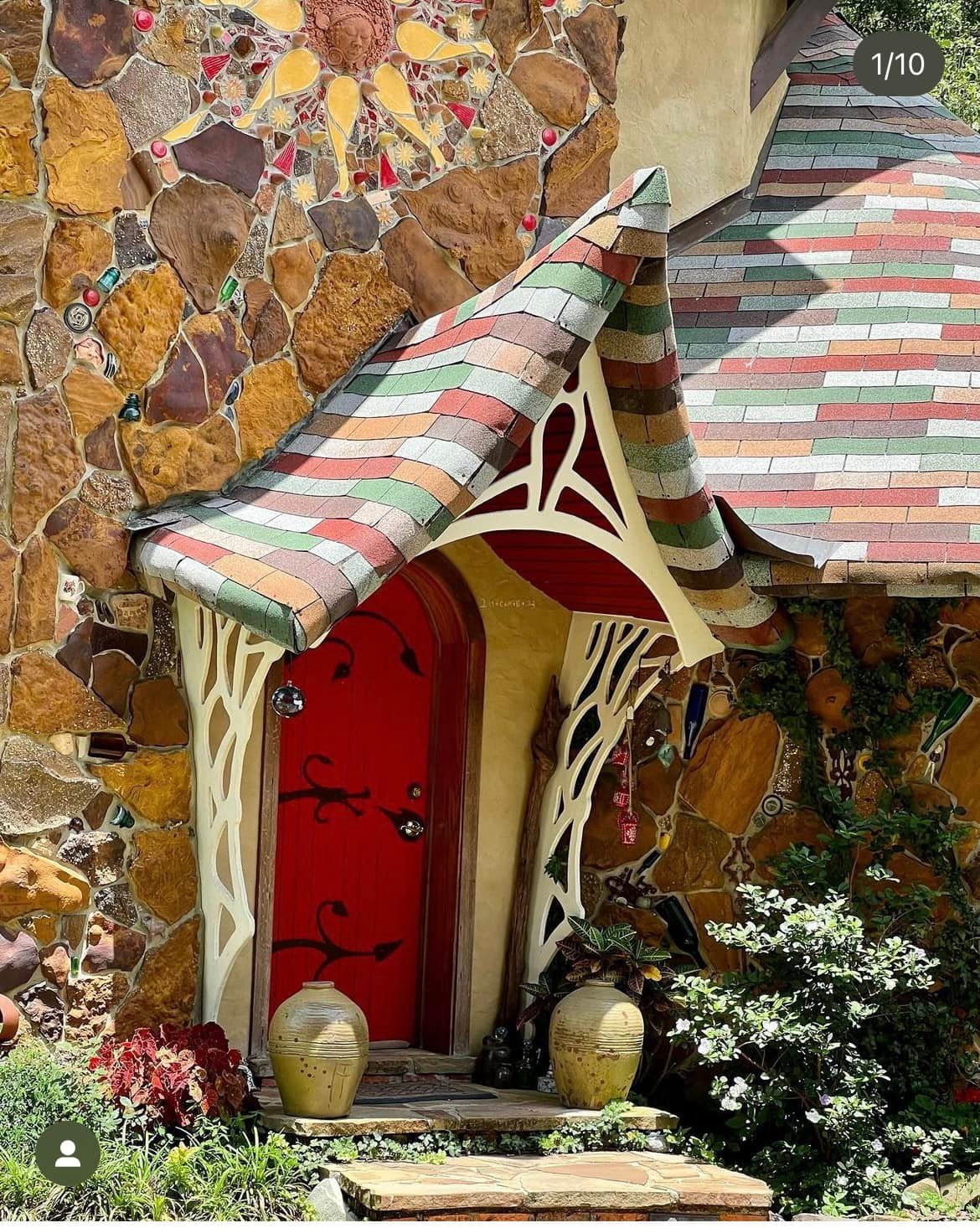 The beautiful Storybook Castle in Fairhope built by Dean Mosher