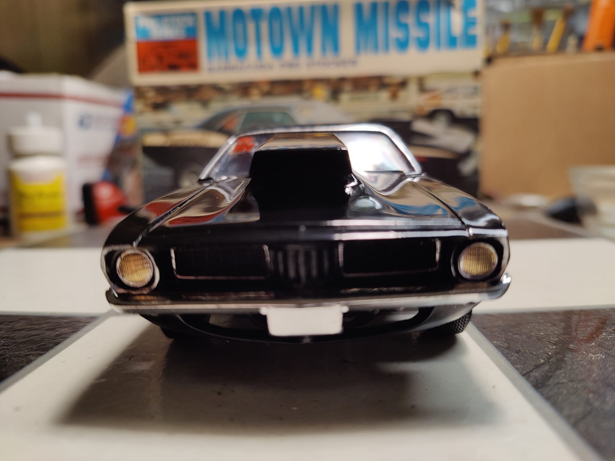 1972 Motown Missile Plymouth Cuda Pro Stock. In memory of the late