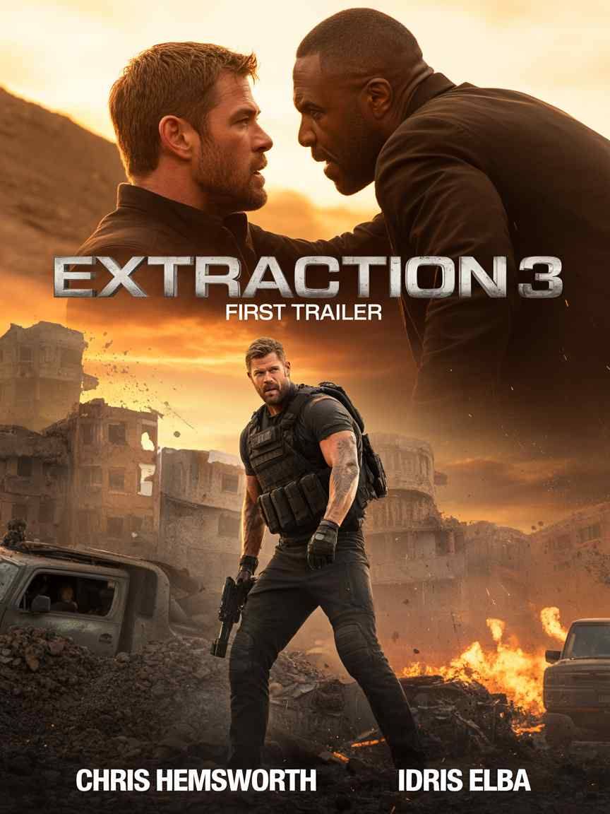 Spectacular - 🎬 EXTRACTION 3 (2025) Chris Hemsworth | Idris Elba ...
