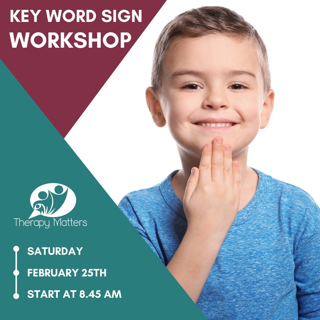 Therapy - KEY WORD SIGN BASIC WORKSHOP Are you interested in learning ...