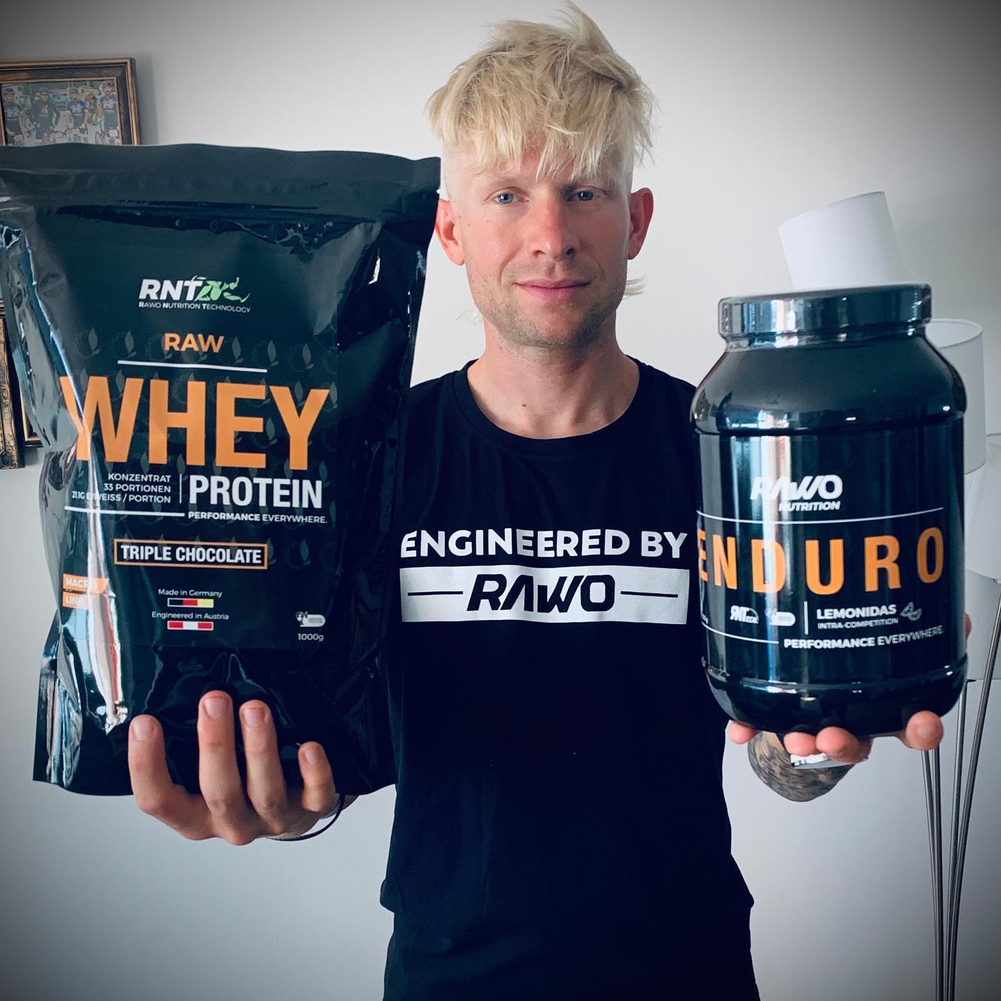 Christoph Mattner - Engineered by @rawonutrition Super happy bei RAWO ...