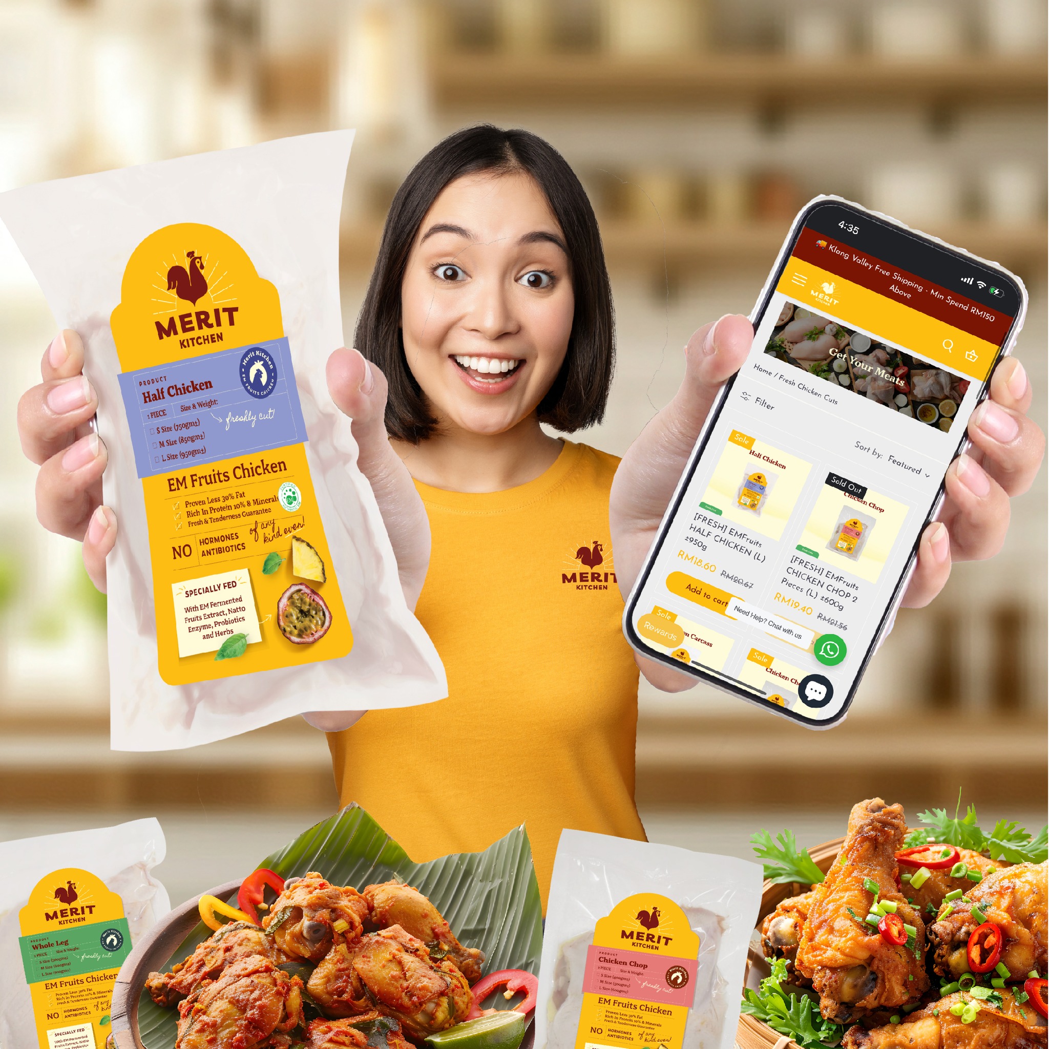 MERIT - 🍗 Say goodbye to the hassle of meal prep! With Merit chicken ...