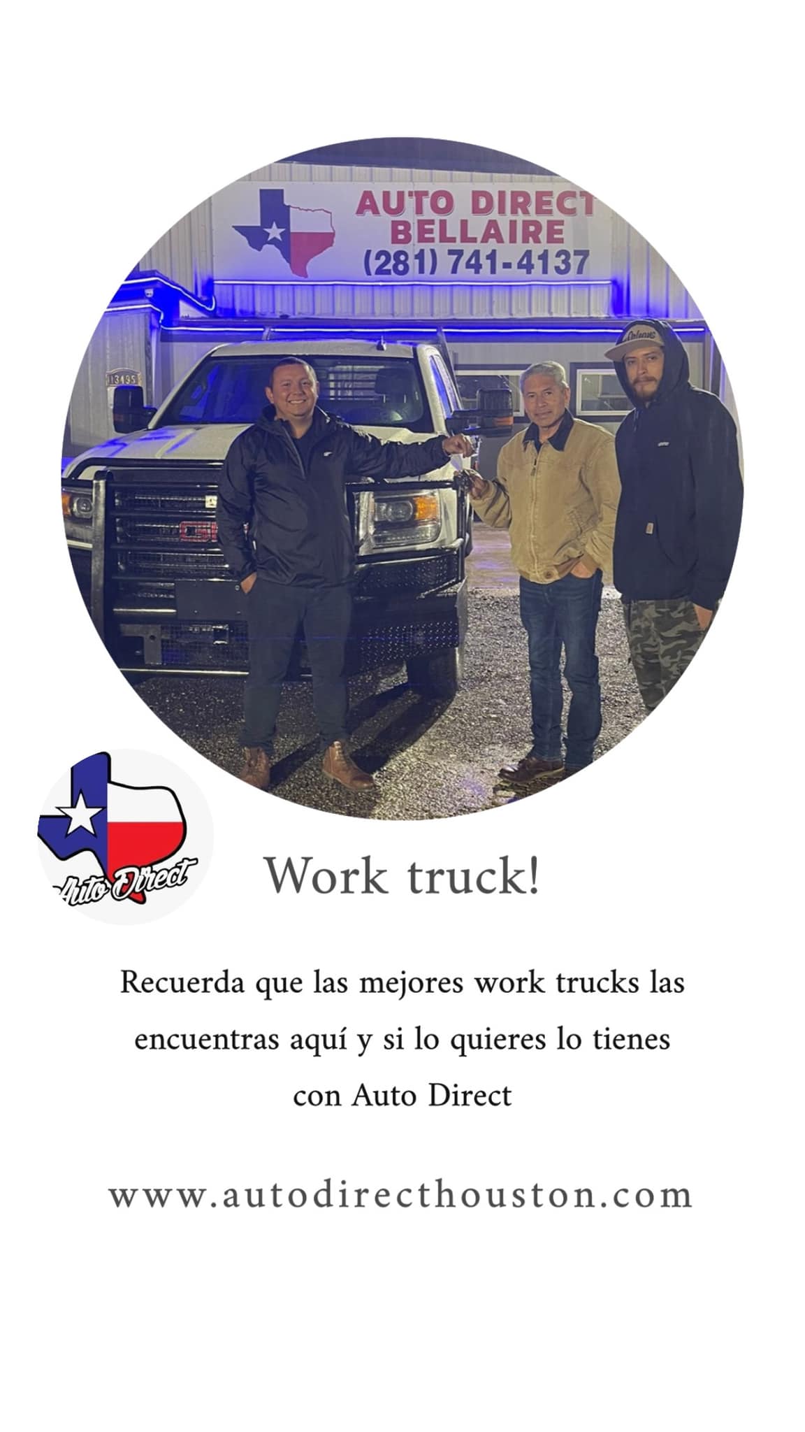 Auto Direct - Work truck Recuerda que las mejores work...