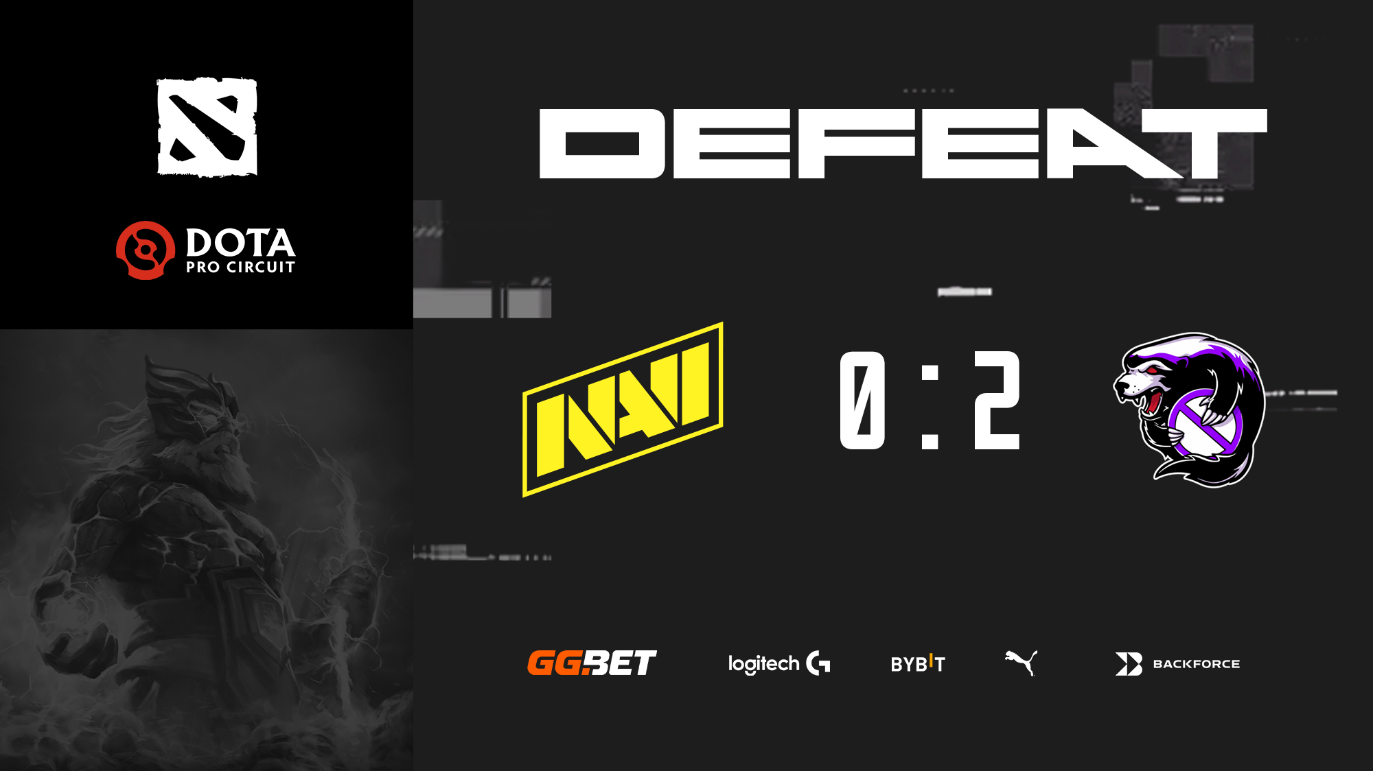 Natus Vincere - The series goes to team rival. GG. #DPC...