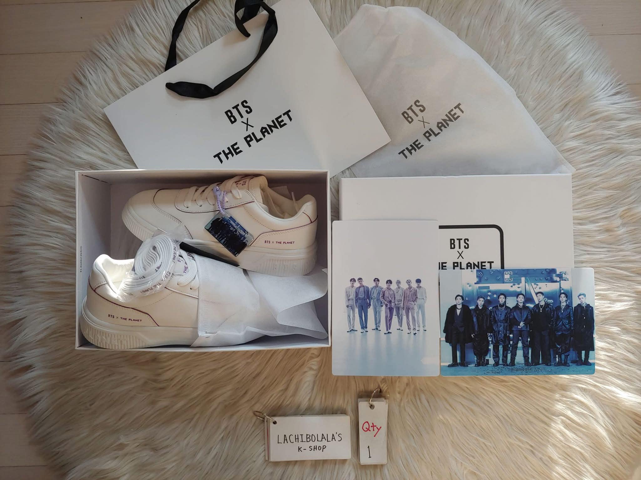 PRE-ORDER ✨ BTS x The Planet shoes Sale Price: Php 5,650 All