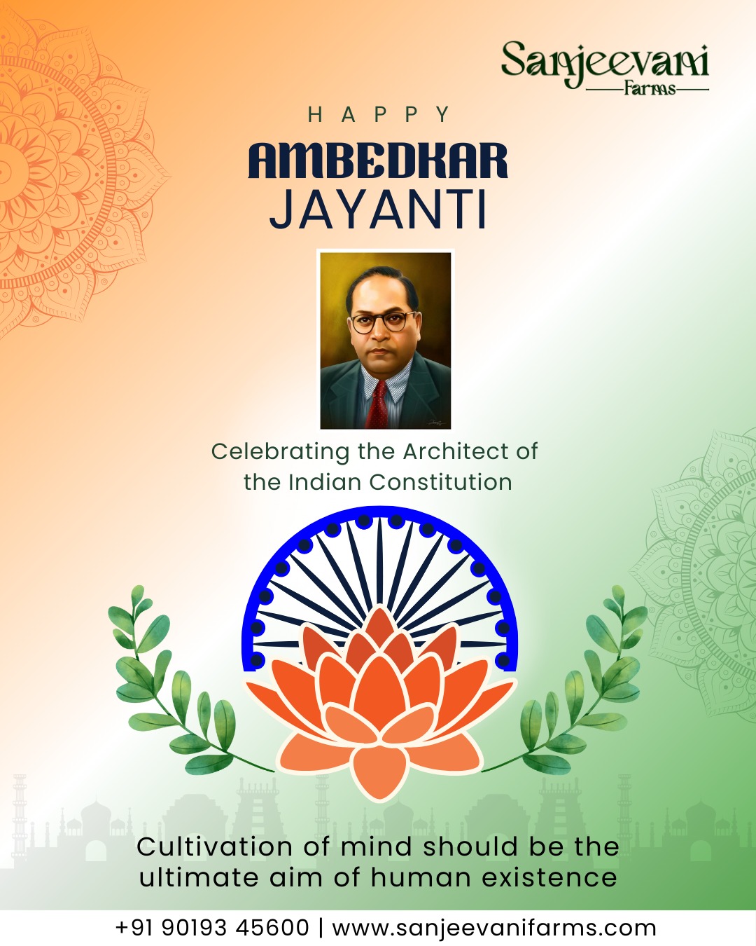 Sanjeevani - Honoring the legacy of Dr. B.R. Ambedkar – a visionary who ...