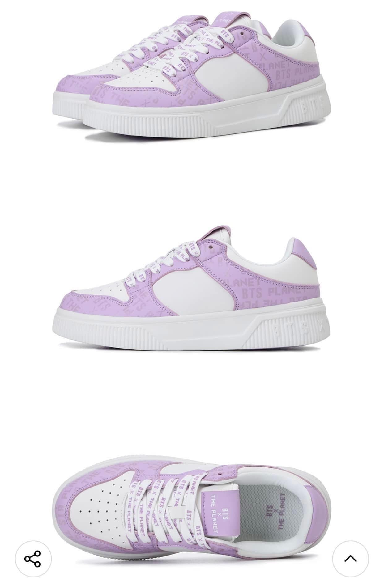 PRE-ORDER ✨ BTS x The Planet shoes Sale Price: Php 5,650 All