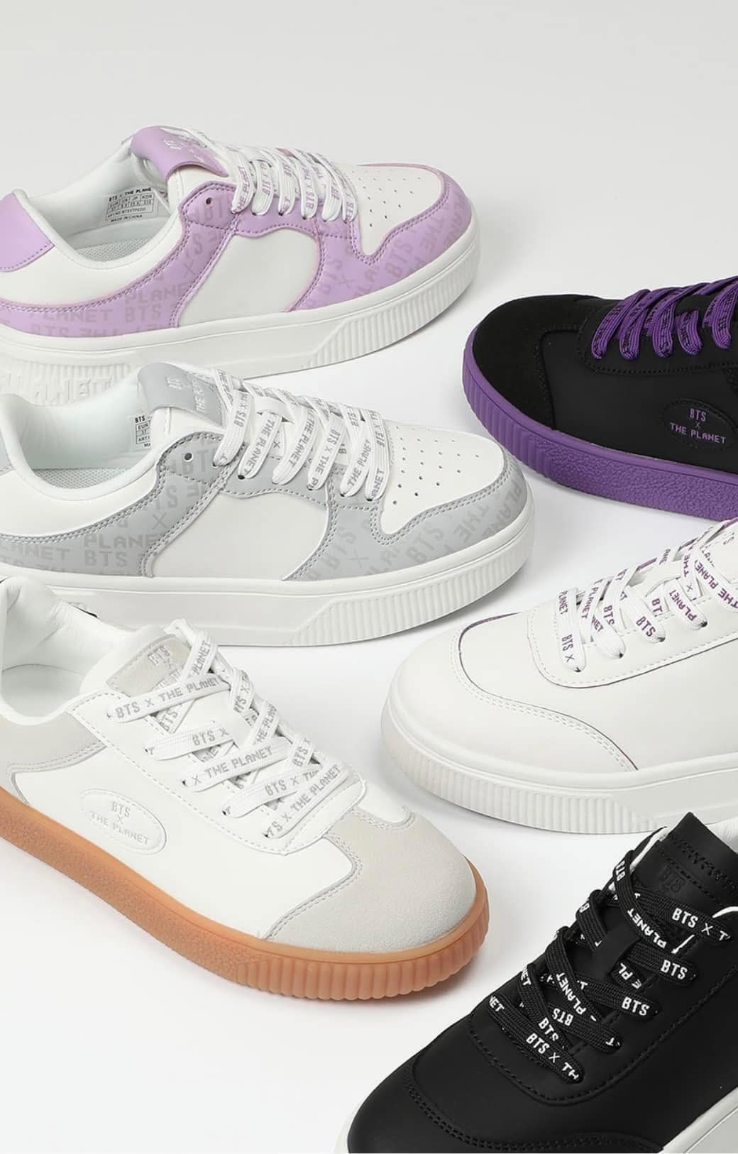 PRE-ORDER ✨ BTS x The Planet shoes Sale Price: Php 5,650 All