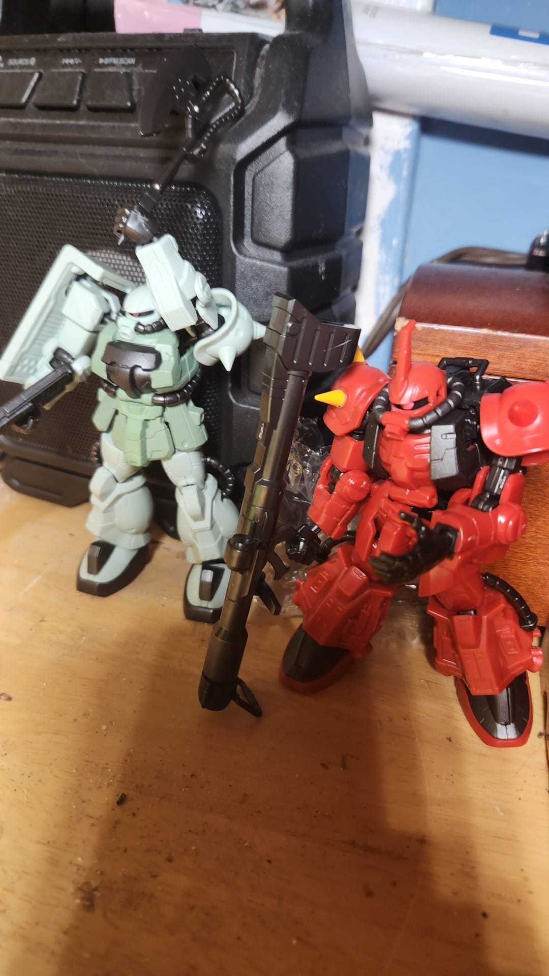Zaku II variants by xiledesen