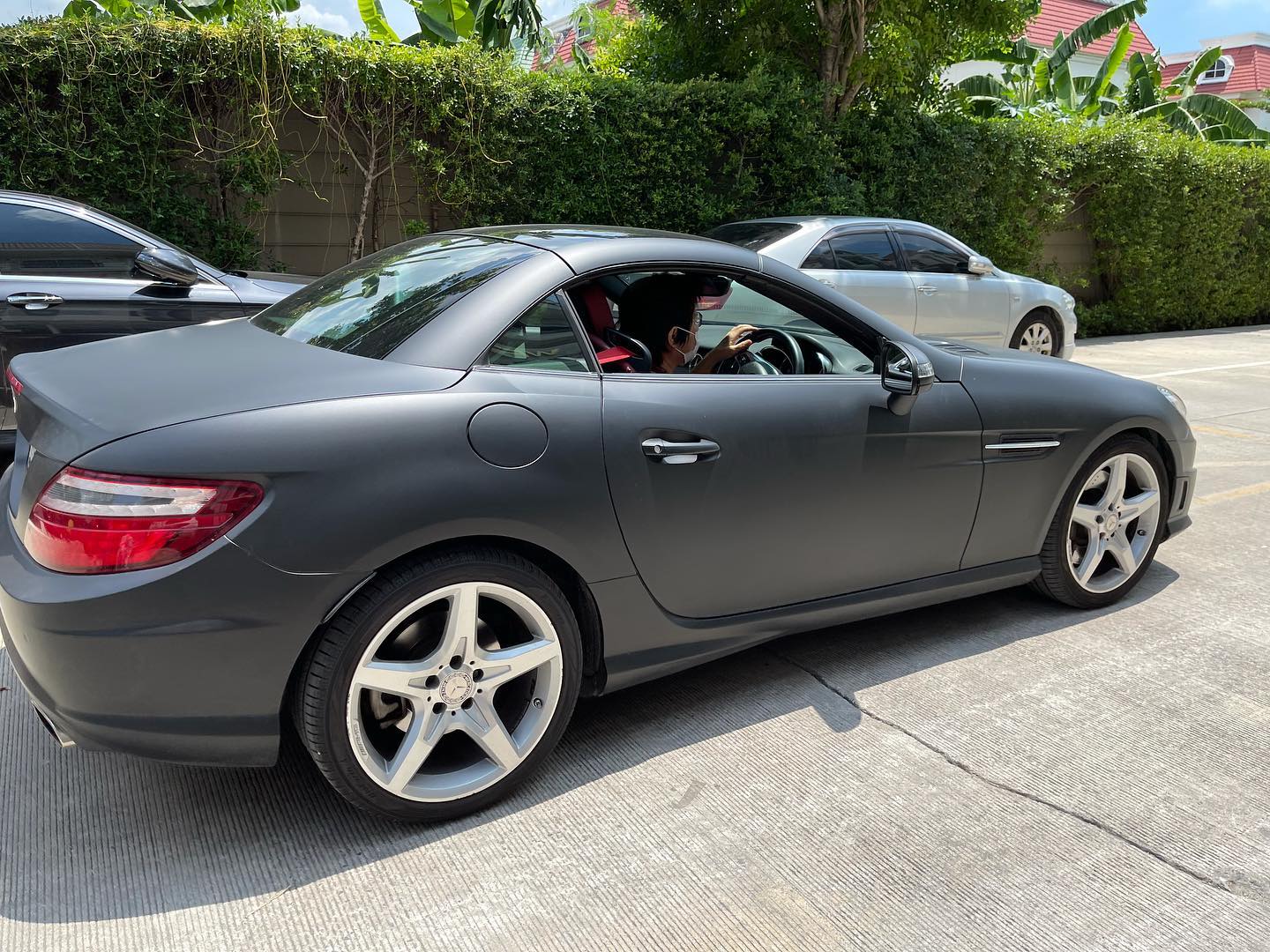 Matt Black SLK Wrapped After Sales Service *ราคาขายส่งโชว์รูมรถ รถบ้าน ...