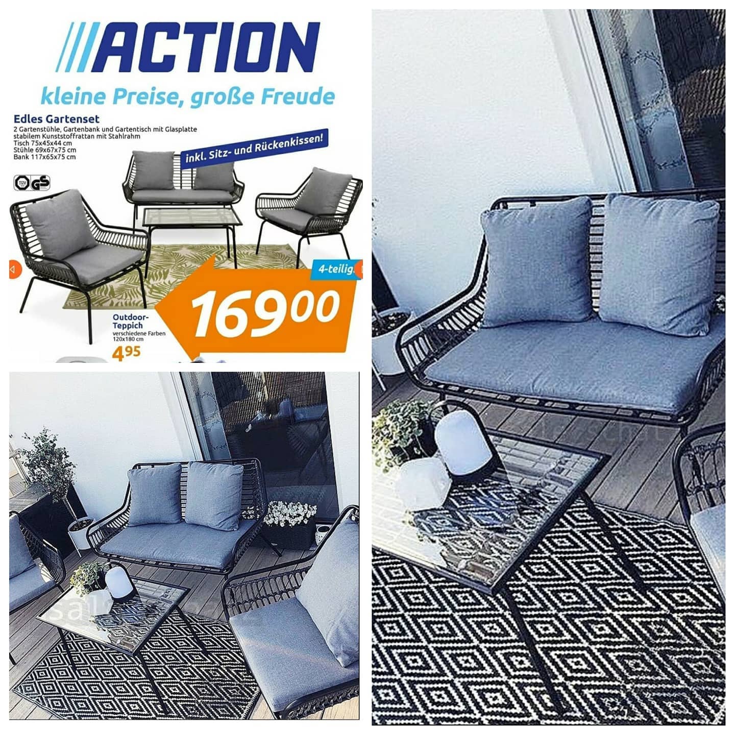 Aktuell 13.05 bei @action.deutschland WERBUNG💥 . Inspo Bild😍 @angebotbloggerin_no1 ❤ . Regionale Abweichung möglich! . Folgt @sale_schatz für mehr Follow @sale_schatz for more . . . #werbung #anzeige # action #actiondeutschland #prospekt